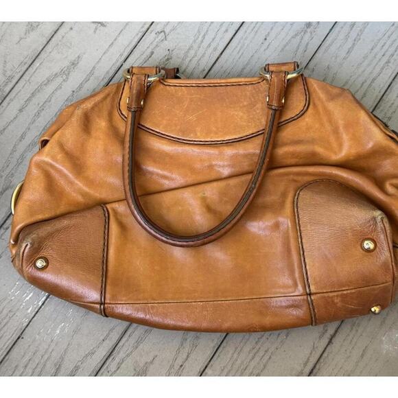 Tod's shoulder bag in brown leather - Picture 4 of 6